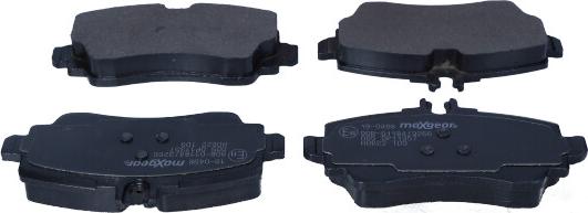 Maxgear 19-0498 - Brake Pad Set, disc brake autospares.lv