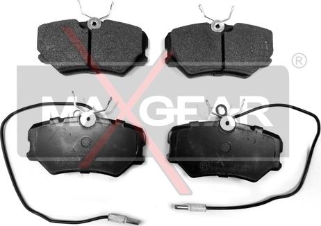 Maxgear 19-0443 - Brake Pad Set, disc brake autospares.lv