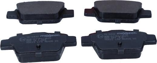 Maxgear 19-0442 - Brake Pad Set, disc brake autospares.lv