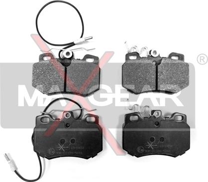 Maxgear 19-0454 - Brake Pad Set, disc brake autospares.lv