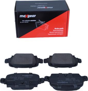 Maxgear 19-0451 - Brake Pad Set, disc brake autospares.lv