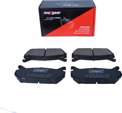 Maxgear 19-0460 - Brake Pad Set, disc brake autospares.lv