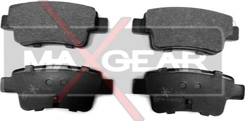 Maxgear 19-0463 - Brake Pad Set, disc brake autospares.lv