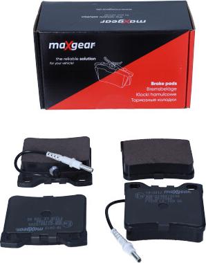 Maxgear 19-0412 - Brake Pad Set, disc brake autospares.lv