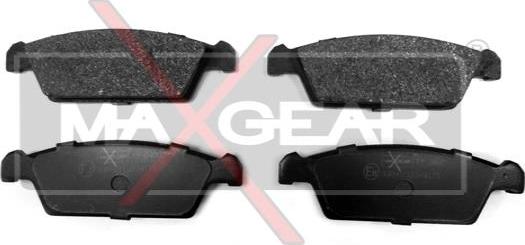 Maxgear 19-0480 - Brake Pad Set, disc brake autospares.lv