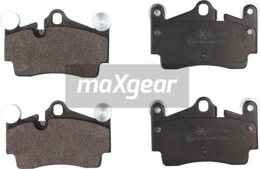 Maxgear 19-0488 - Brake Pad Set, disc brake autospares.lv