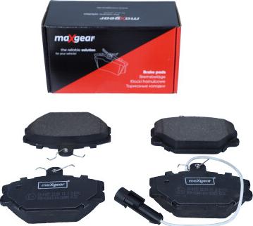 Maxgear 19-0437 - Brake Pad Set, disc brake autospares.lv