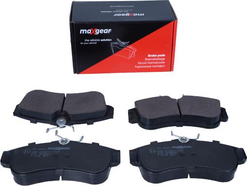 Maxgear 19-0544 - Brake Pad Set, disc brake autospares.lv