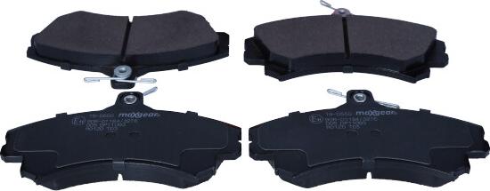 Maxgear 19-0550 - Brake Pad Set, disc brake autospares.lv