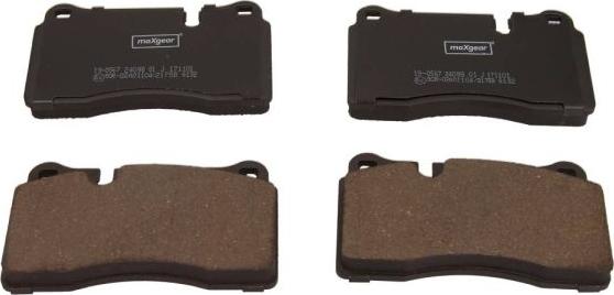 Maxgear 19-0567 - Brake Pad Set, disc brake autospares.lv