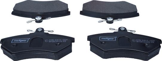 Maxgear 19-0504 - Brake Pad Set, disc brake autospares.lv