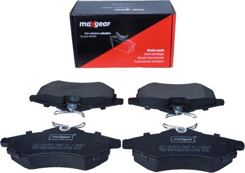 Maxgear 19-0513 - Brake Pad Set, disc brake autospares.lv