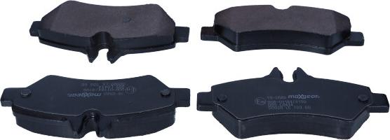 Maxgear 19-0580 - Brake Pad Set, disc brake autospares.lv