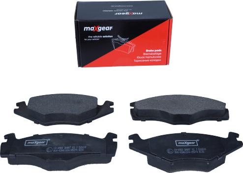 Maxgear 19-0583 - Brake Pad Set, disc brake autospares.lv