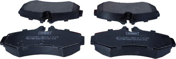 Maxgear 19-0571 - Brake Pad Set, disc brake autospares.lv