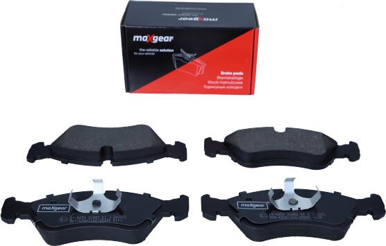 Maxgear 19-0654 - Brake Pad Set, disc brake autospares.lv