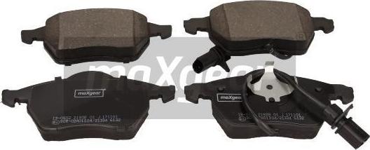 Maxgear 19-0652 - Brake Pad Set, disc brake autospares.lv