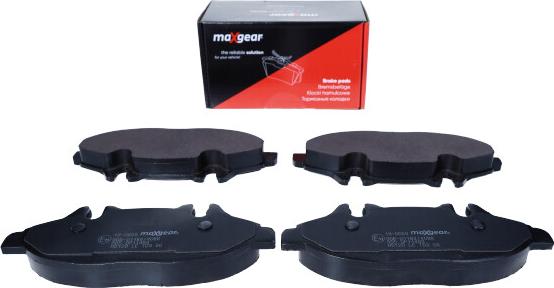 Maxgear 19-0669 - Brake Pad Set, disc brake autospares.lv