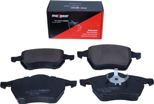 Maxgear 19-0660 - Brake Pad Set, disc brake autospares.lv