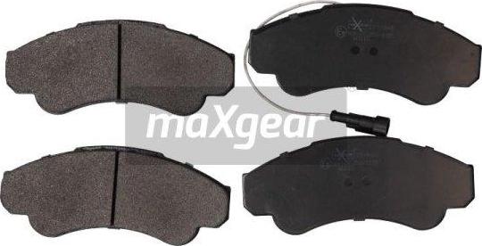 Maxgear 19-0668 - Brake Pad Set, disc brake autospares.lv