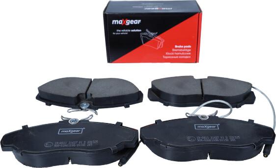 Maxgear 19-0611 - Brake Pad Set, disc brake autospares.lv