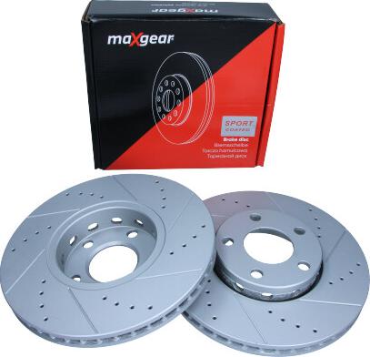 Maxgear 19-0683SPORT - Brake Disc autospares.lv