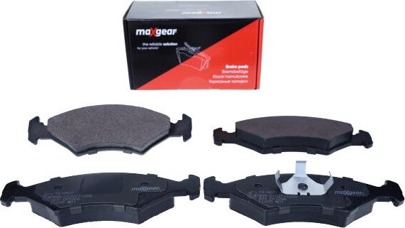 Maxgear 19-0627 - Brake Pad Set, disc brake autospares.lv