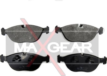 Maxgear 19-0678 - Brake Pad Set, disc brake autospares.lv