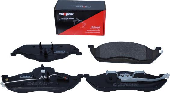 Maxgear 19-0677 - Brake Pad Set, disc brake autospares.lv