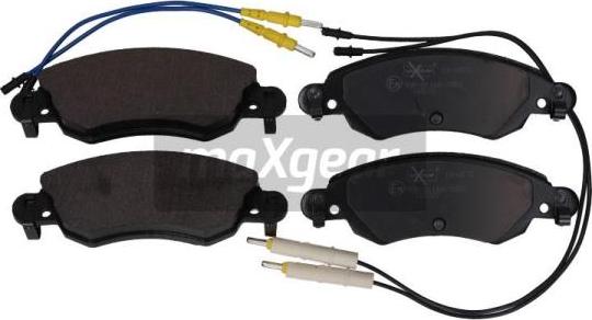 Maxgear 19-0872 - Brake Pad Set, disc brake autospares.lv