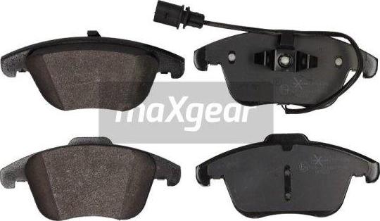 Maxgear 19-1996 - Brake Pad Set, disc brake autospares.lv