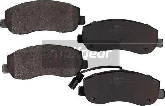 Maxgear 19-1991 - Brake Pad Set, disc brake autospares.lv