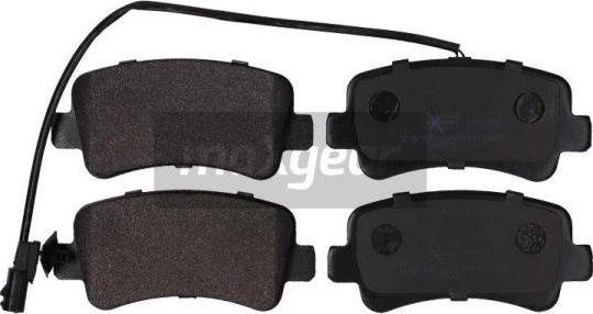 Maxgear 19-1993 - Brake Pad Set, disc brake autospares.lv