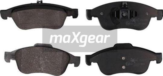 Maxgear 19-1992 - Brake Pad Set, disc brake autospares.lv