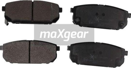 Maxgear 19-1989 - Brake Pad Set, disc brake autospares.lv