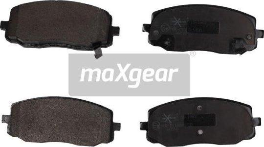Maxgear 19-1987 - Brake Pad Set, disc brake autospares.lv