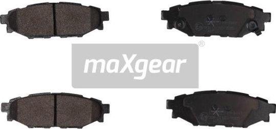Maxgear 19-1447 - Brake Pad Set, disc brake autospares.lv