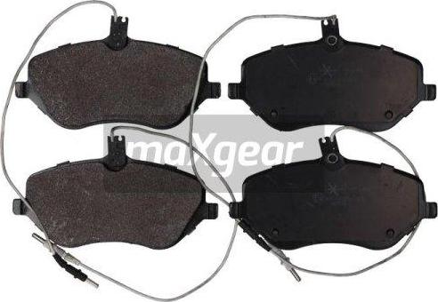 Maxgear 19-1464 - Brake Pad Set, disc brake autospares.lv