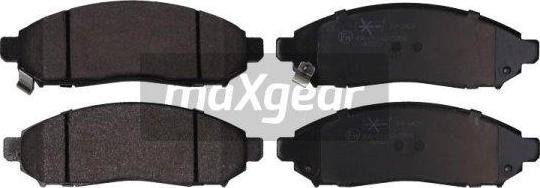 Maxgear 19-1439 - Brake Pad Set, disc brake autospares.lv