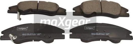 Maxgear 19-1435 - Brake Pad Set, disc brake autospares.lv