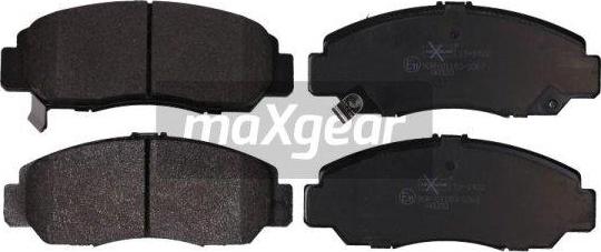 Maxgear 19-1422 - Brake Pad Set, disc brake autospares.lv
