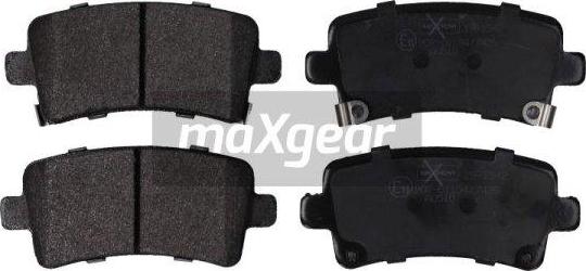 Maxgear 19-1542 - Brake Pad Set, disc brake autospares.lv