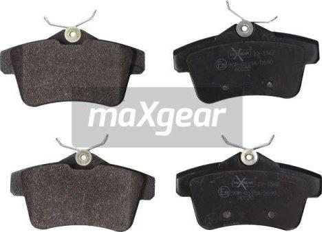 Maxgear 19-1562 - Brake Pad Set, disc brake autospares.lv