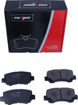 Maxgear 19-1510 - Brake Pad Set, disc brake autospares.lv