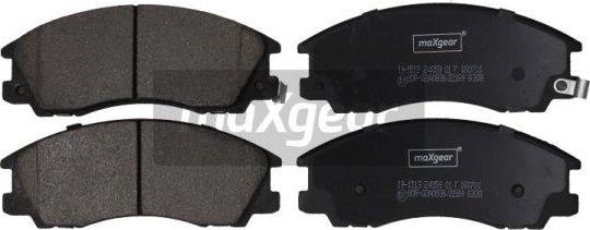 Maxgear 19-1513 - Brake Pad Set, disc brake autospares.lv