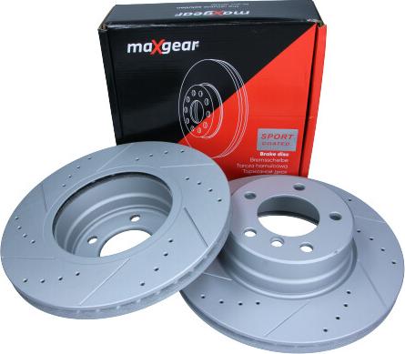 Maxgear 19-1053SPORT - Brake Disc autospares.lv