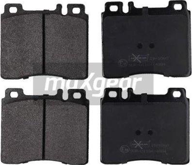 Maxgear 19-1060 - Brake Pad Set, disc brake autospares.lv