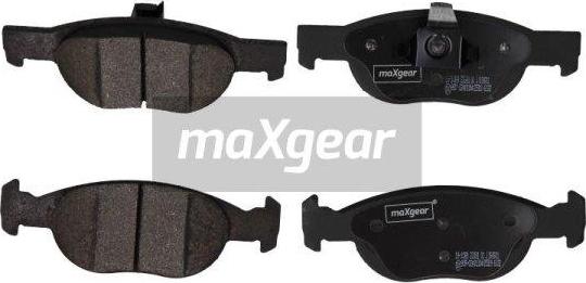 Maxgear 19-1089 - Brake Pad Set, disc brake autospares.lv