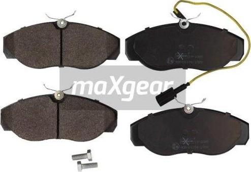 Maxgear 19-1085 - Brake Pad Set, disc brake autospares.lv