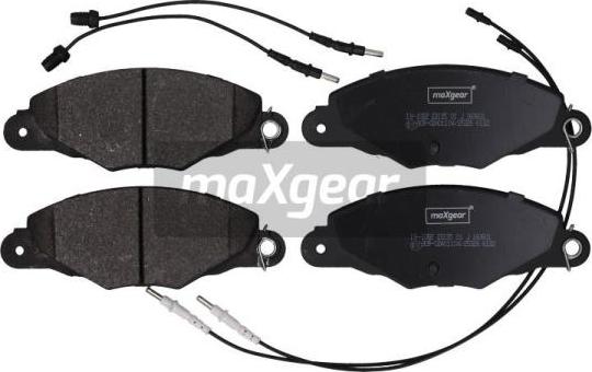 Maxgear 19-1082 - Brake Pad Set, disc brake autospares.lv